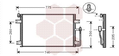 VAN WEZEL Lauhdutin, ilmastointilaite 81005085